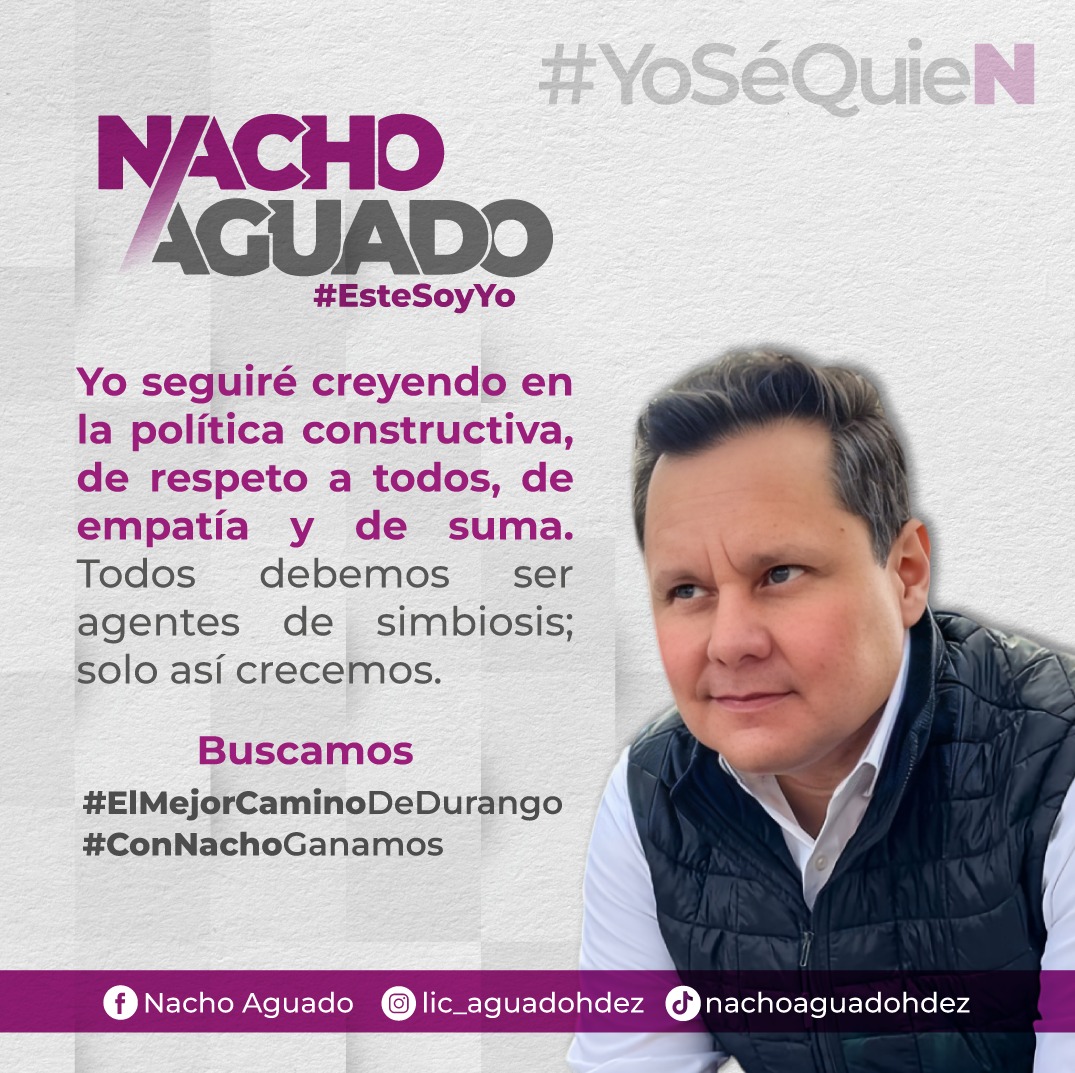lic_aguadohdez's tweet photo. Este soy yo... esto es lo creo y actúo.

#ConNachoGanamos #EsteSoyYo 
#Durango https://t.co/J6Qn5bCbLL