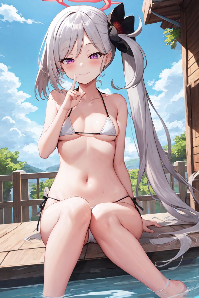 Vi_AIillust's tweet photo. ムチュキ
#AIart #BlueArchive #ブルアカ #浅黄ムツキ https://t.co/2qDp5WpWxj