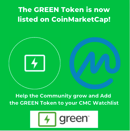 setpowerfree's tweet photo. Excited to announce that $GREEN is listed on @CoinMarketCap
https://t.co/QEzV3b7e4j
#setpowerfree https://t.co/oFERyfftds