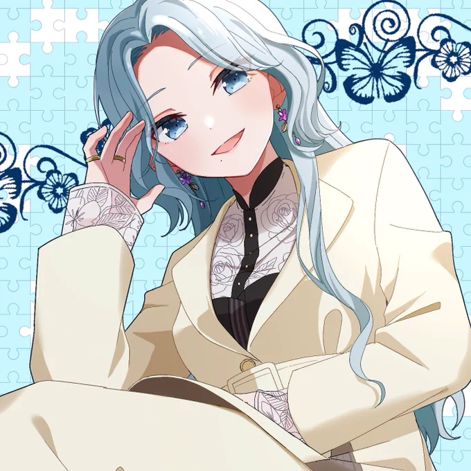 #Prsk_FA  雫さん………あまりにも"美"過ぎて描きました