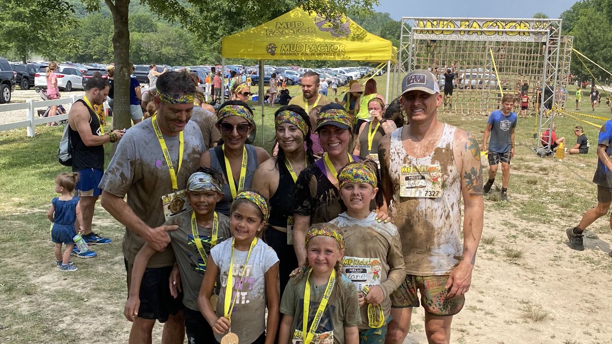 MudFactor's tweet image. 2024 Mud Factor tour coming to a city near you!  🗺️  The mud washes off, the memories last forever 💛