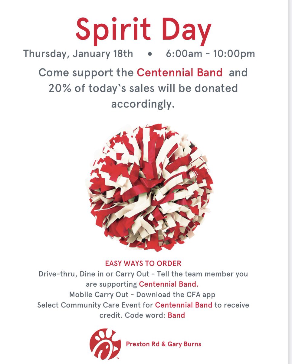 Centennial Band tweet media