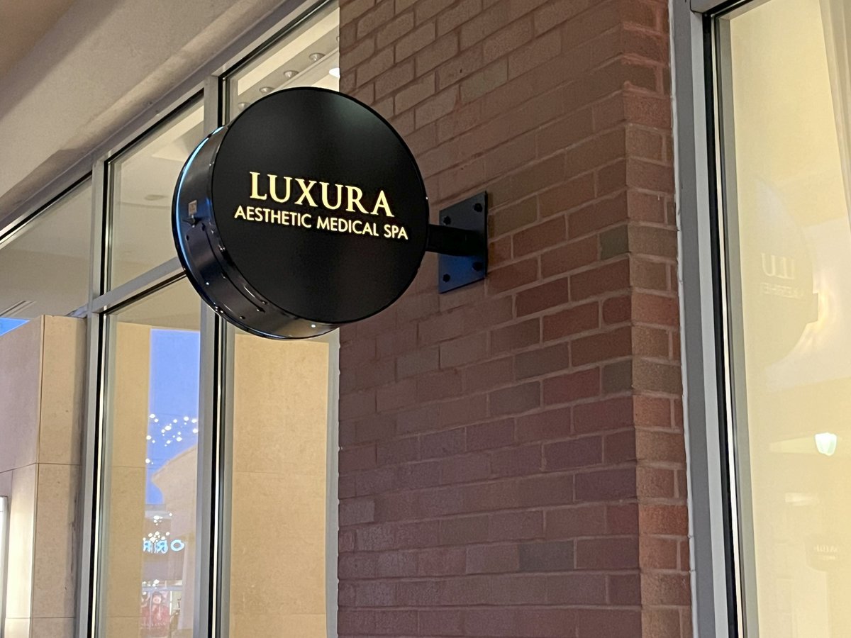 Electrical Blade Sign - Luxura Spa