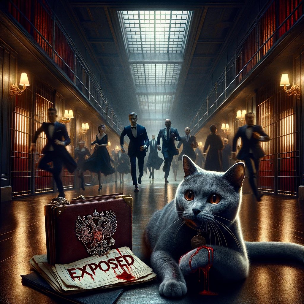 Professor_Kovu's tweet image. Kovu, the silent watcher, fixates on Epstein – a figure cloaked in pure #evil. With a deep-seated loathing, Kovu’s mission is clear: #expose and #eradicate the hidden menace. Each calculated move brings him closer to confronting the darkness #EpsteinClientList #EpsteinList #cats