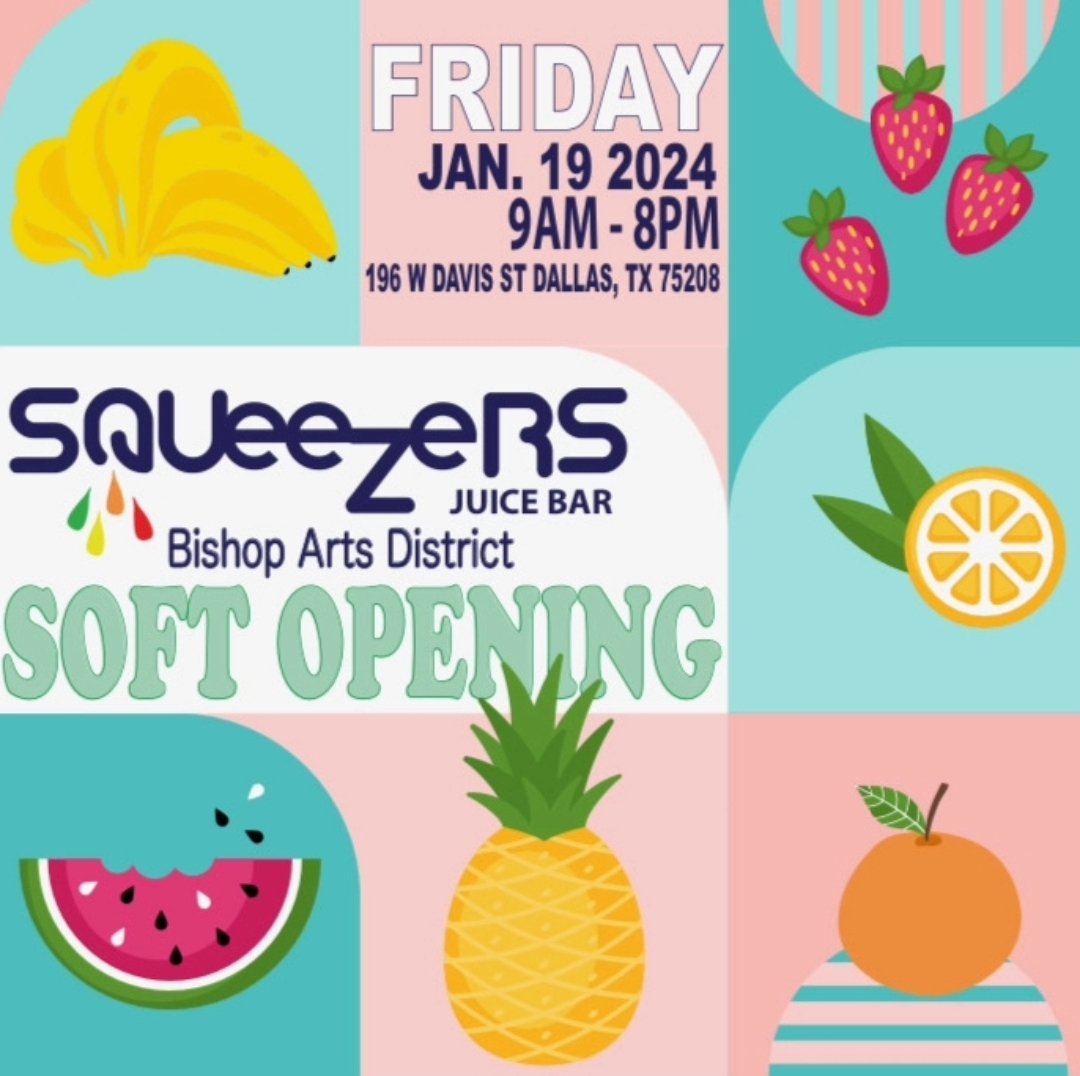 God Did. Soft Opening Friday, January 19. See you there!