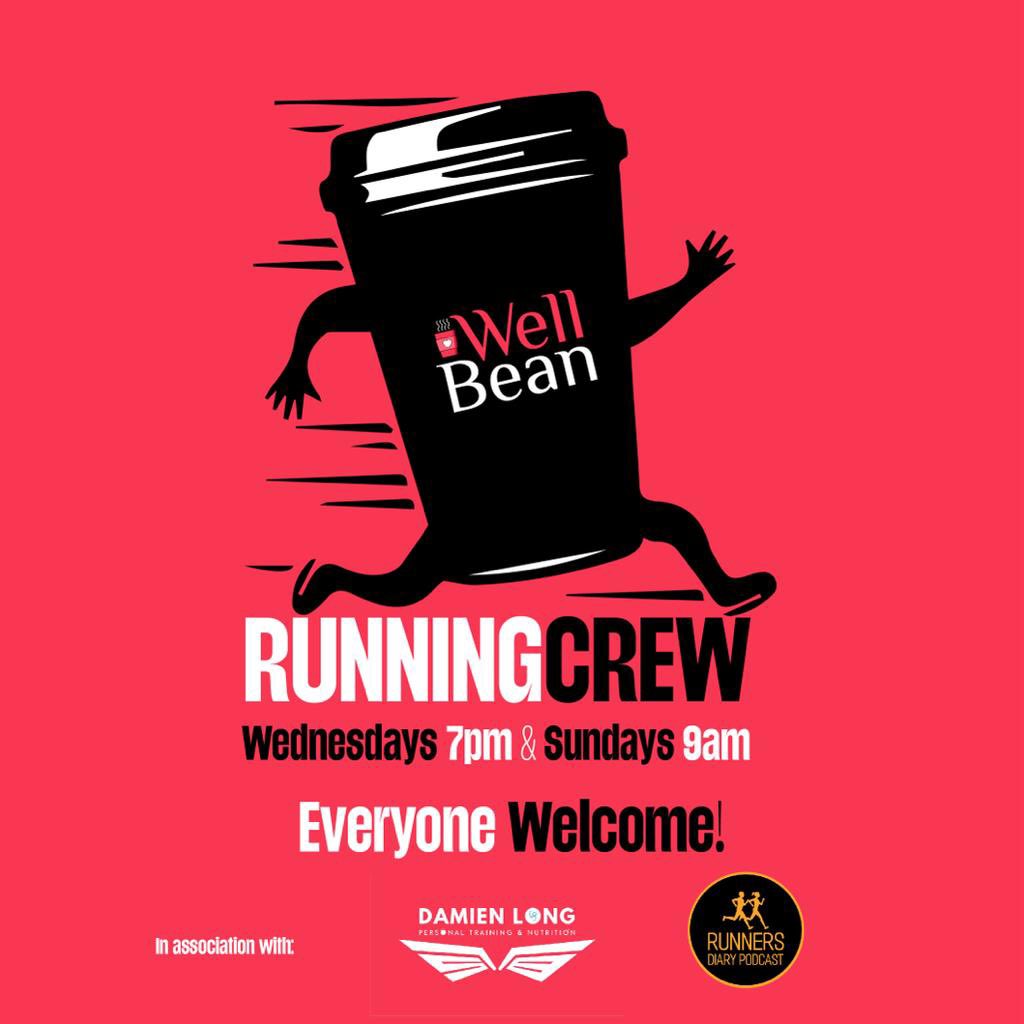 📣 Are you looking to get moving in 2024 in a social setting ?
Starting on Sunday January 14th 9am, We at <a href="/Wellbean_Coffee/">Wellbean Coffee</a> in association with  Damian Long PT and <a href="/RunnersDiary1/">The Runners Diary</a> are starting a “running crew” for all abilities
-Couchto5k
-Intermediate 
-Advanced. 
DM for details