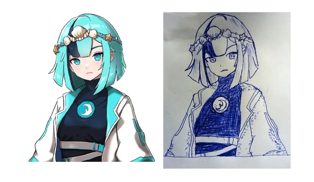 kingswill93's tweet photo. My journey with @holozing game took a new phase as I shared my first #art of the game's healer #NFTs. 

Please rate my piece.

#play2earn #holozing #hive https://t.co/odQydLuKKA