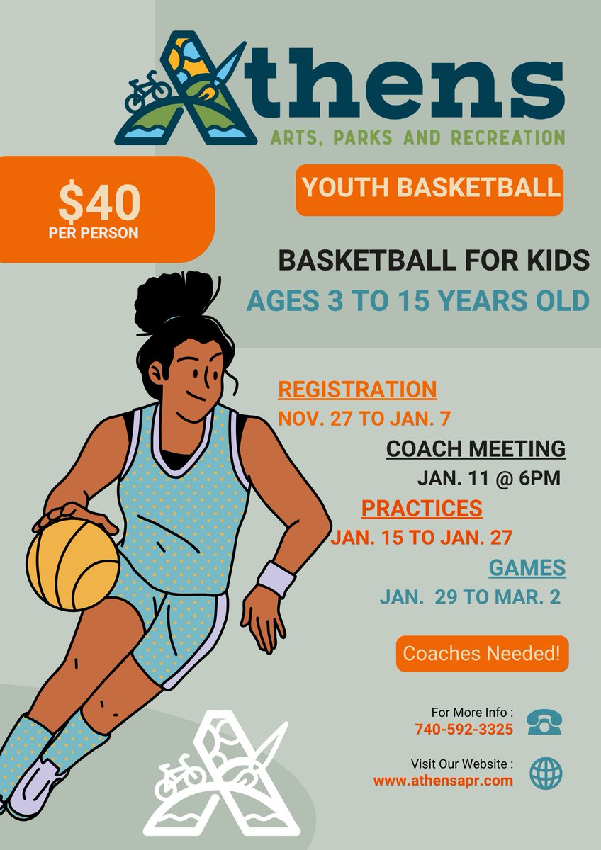 Athens Arts, Parks, and Recreation tweet media