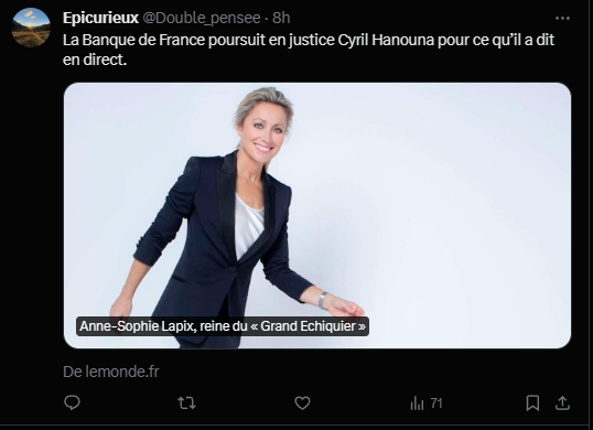 [Thread] Comment certains liens sur X/Twitter semblent venir d'un site officiel mais vous redirige vers un site d'arnaque ? Sur cette capture, l'image vient du site du Monde, le titre est bien celui d'un article du monde ET surtout sous l'image, c'est écrit 'De lemonde . fr' !!!…