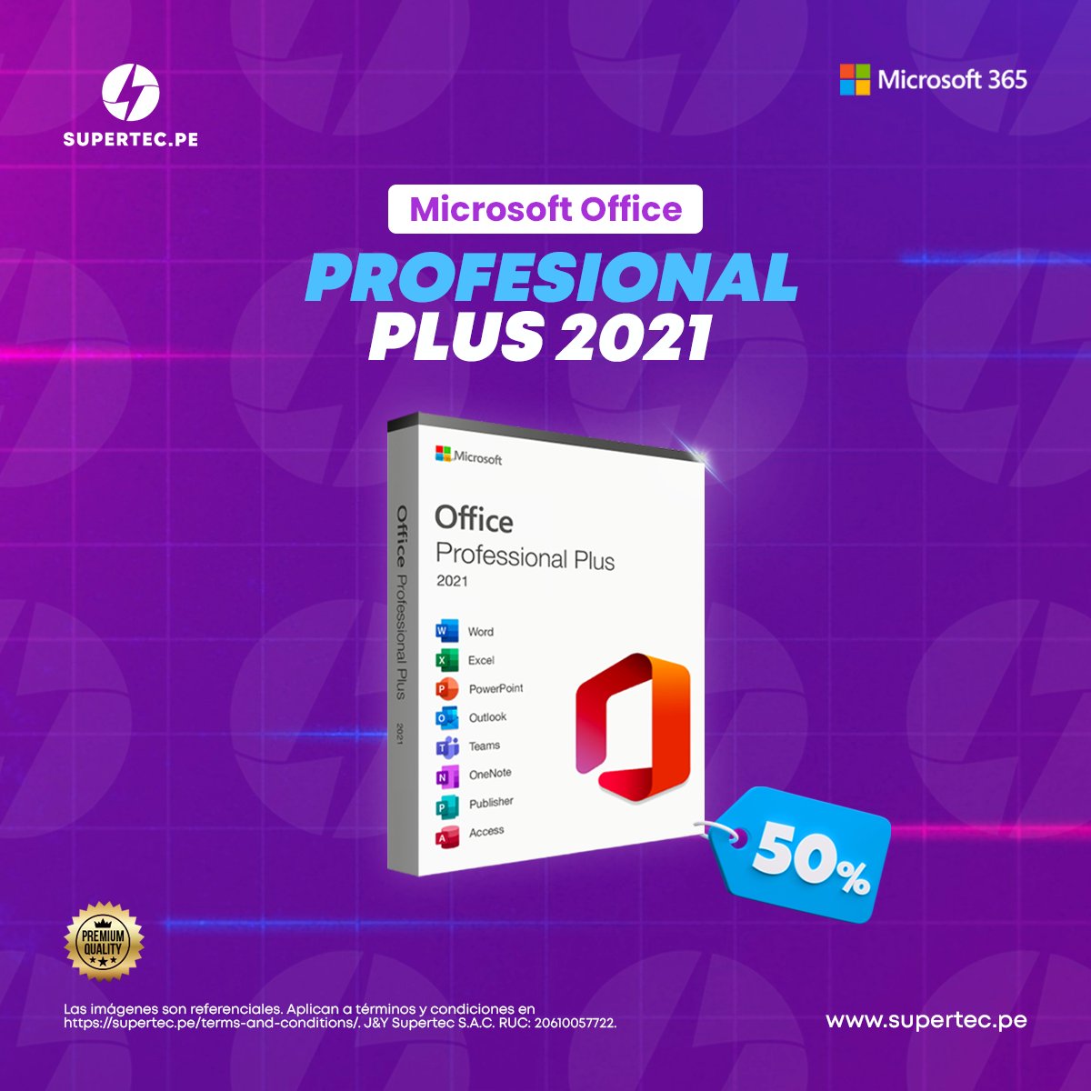 Supertecpe's tweet photo. ¡Microsoft Office Profesional Plus 2021 es para ti!🌟

Con esta suite de productividad, tendrás todo lo que necesitas para trabajar, estudiar o simplemente crear contenido de calidad.

Disponible ya en nuestra tienda.
https://t.co/jkdJMwZfY9 https://t.co/n2A8r5Mnmm