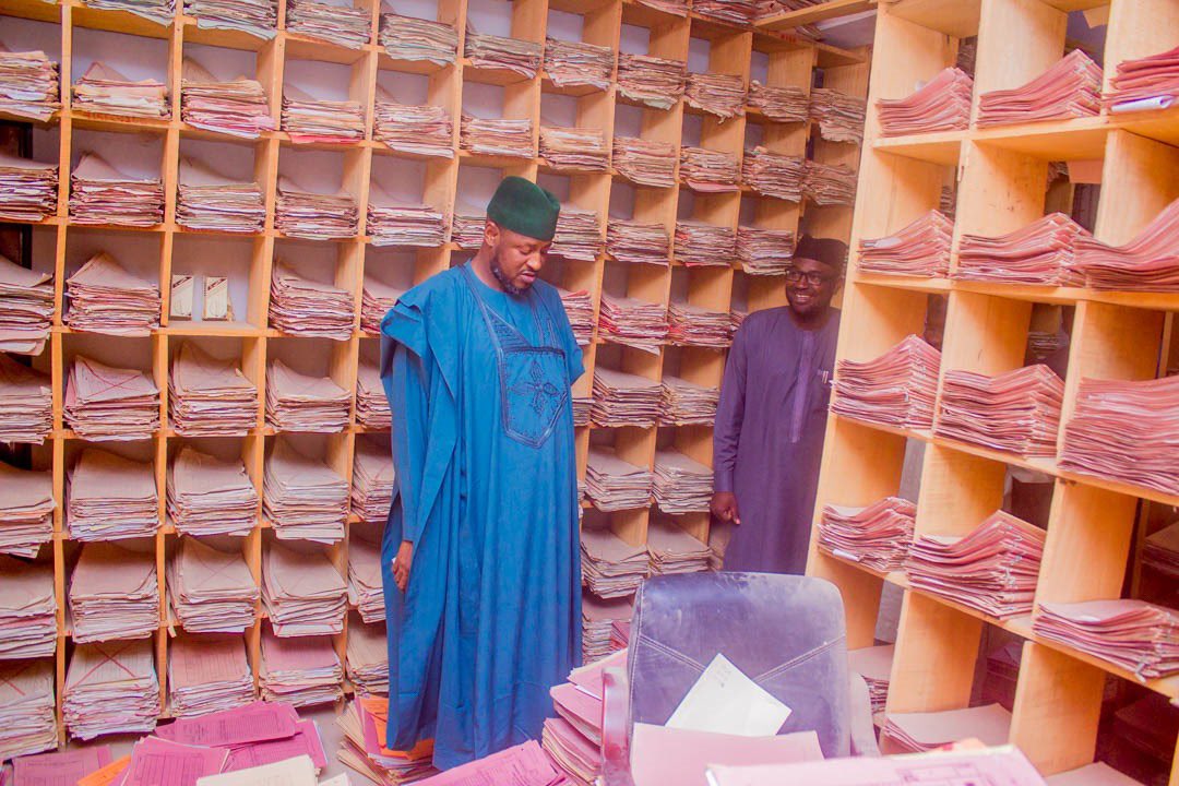 FaisalKaita's tweet photo. The enormity of the task ahead of us is very clear today as it was back in August.. Yes we’re able to deploy a new system today to digitize our record but the Boss HE @dikko_radda &amp; I understands that this milestone is just the beginning, not the end! 

The real work begins here! https://t.co/YycI4SX6Na