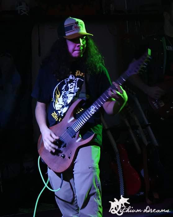 Invictadotband's tweet photo. Zain the Main Brain on the Insane Leads! https://t.co/aQsWtYBJZC