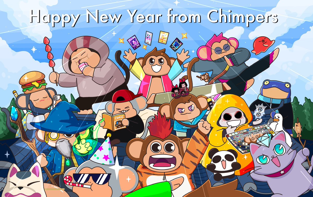 Join the Chimpers team tomorrow for a new year update, a glimpse of what’s to come in 2024, and an opportunity to share your feedback, and get answers to your questions! 🏯

When: Friday Jan 5th, 12pm ET
Who: Open to all!
Where: Discord!