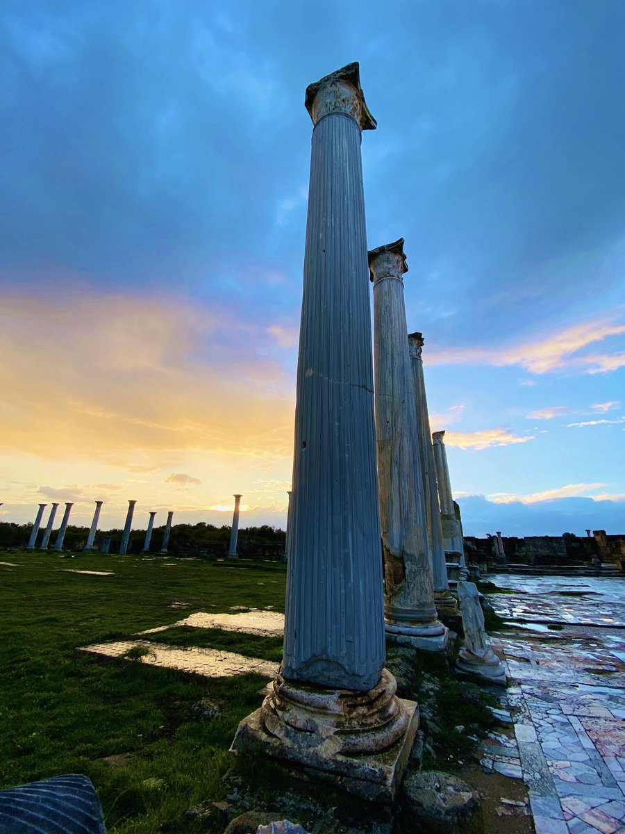Ethereal beauty ✨ The precise moment when nature and ancient history combine to create a spectacular display 🩵♥️

#salamis #ancienthistory #Archaeology #nature #light #winter #Cyprus #culture #PhotographyIsArt