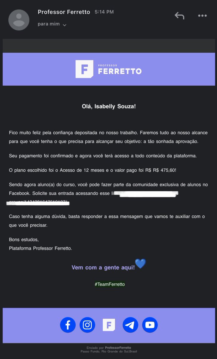 studybelbs's tweet image. foco enem 2024 com @prof_ferretto 💙