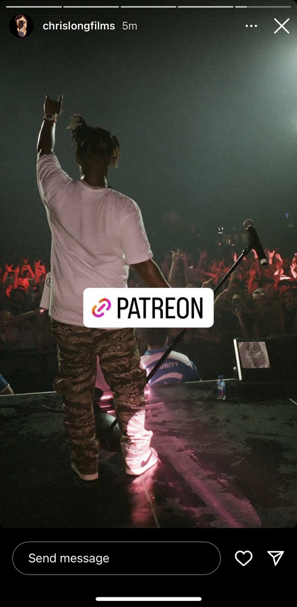 x2bucky's tweet photo. ChrisLongFilms Has Made A Patreon👀

He Will Be Uploading Unseen Juice WRLD Footage There🔥🎉 https://t.co/qLGDwRn9HF