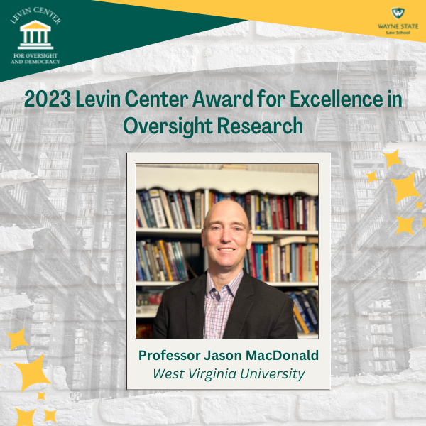 Levin Center for Oversight and Democracy tweet media