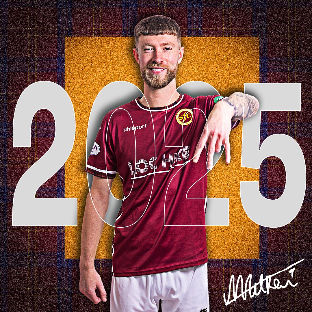 𝗡𝗘𝗪 𝗖𝗢𝗡𝗧𝗥𝗔𝗖𝗧 | 𝗠𝗔𝗧𝗧𝗬 𝗔𝗜𝗧𝗞𝗘𝗡 

We're pleased to announce that Matty Aitken has signed a new deal with the club, keeping him in FK5 until Summer '25

🔗  | tinyurl.com/SFC-MattyA25

#WeAreWarriors⚔️