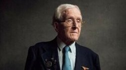 NLinCanada's tweet image. With a heavy heart we share that André Hissink passed away peacefully on January 1, 2024 in Perth, ON at the age of 104.

André Louis Armand Hissink was a Dutch hero of #WWll flying 67 wartime missions over Europe in the B25 Mitchell Bomber. Our thoughts are with his family.