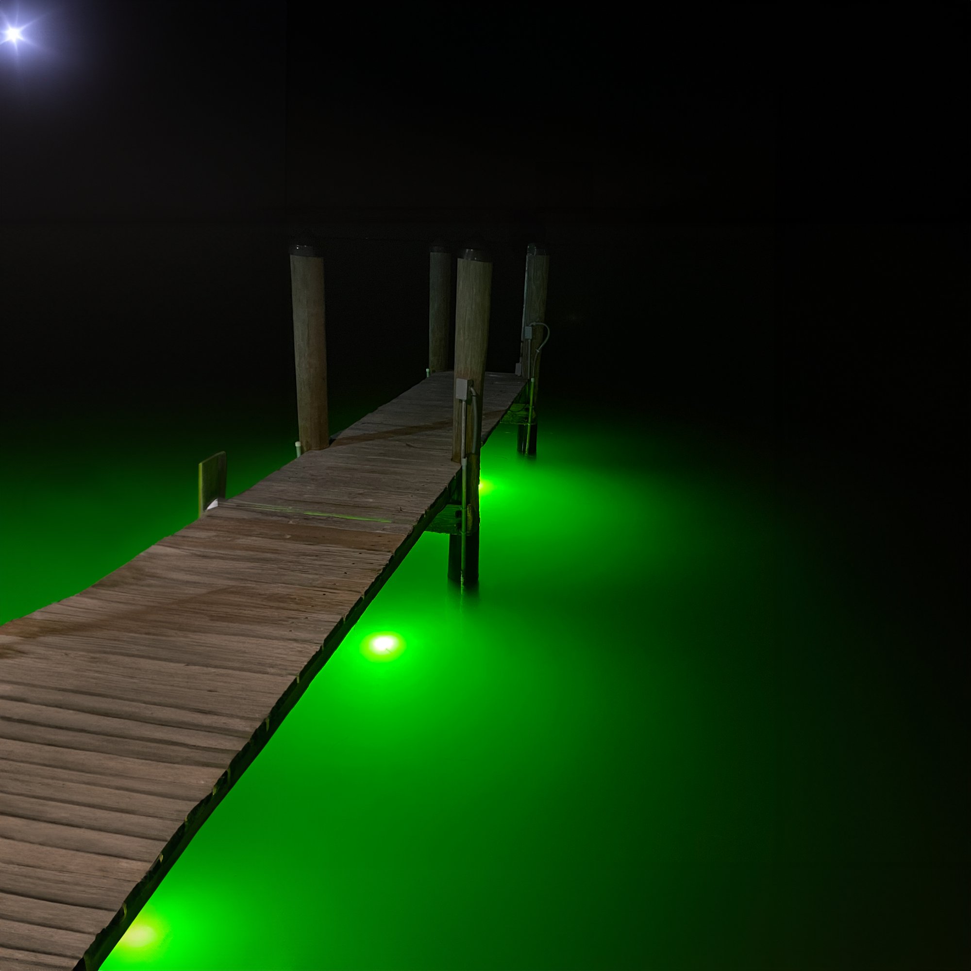 Above water sale green fishing lights