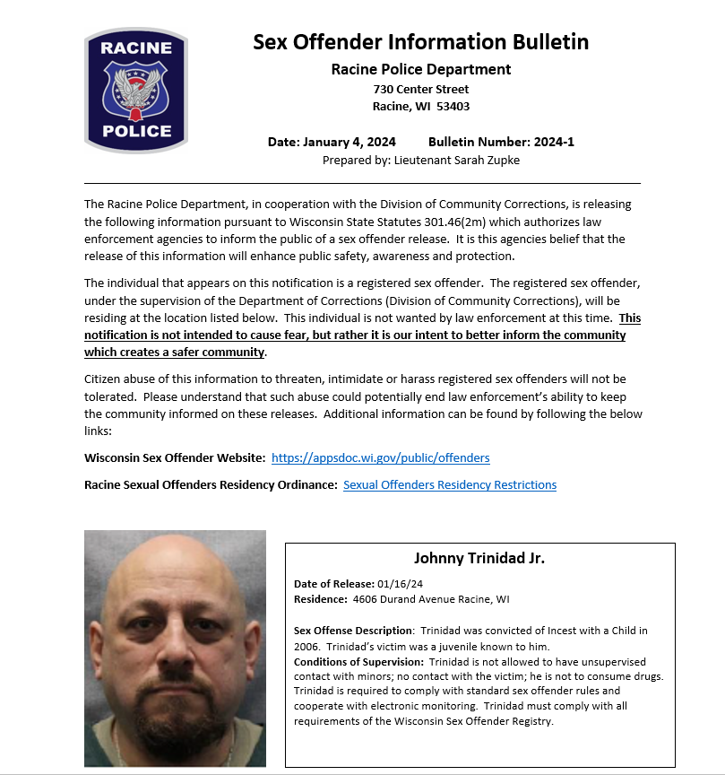 Racine Police (@racinepd) on Twitter photo 