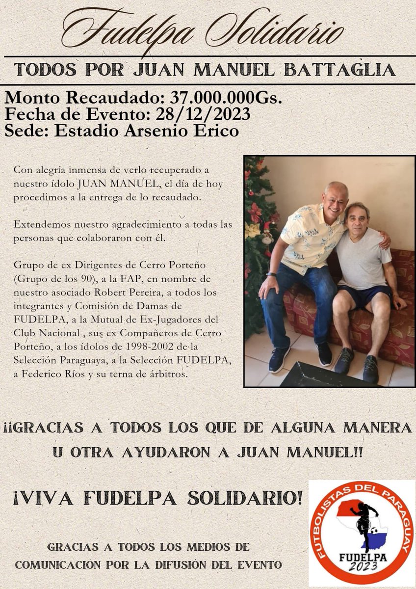 Gracias a todos por el apoyo! 💪🏼