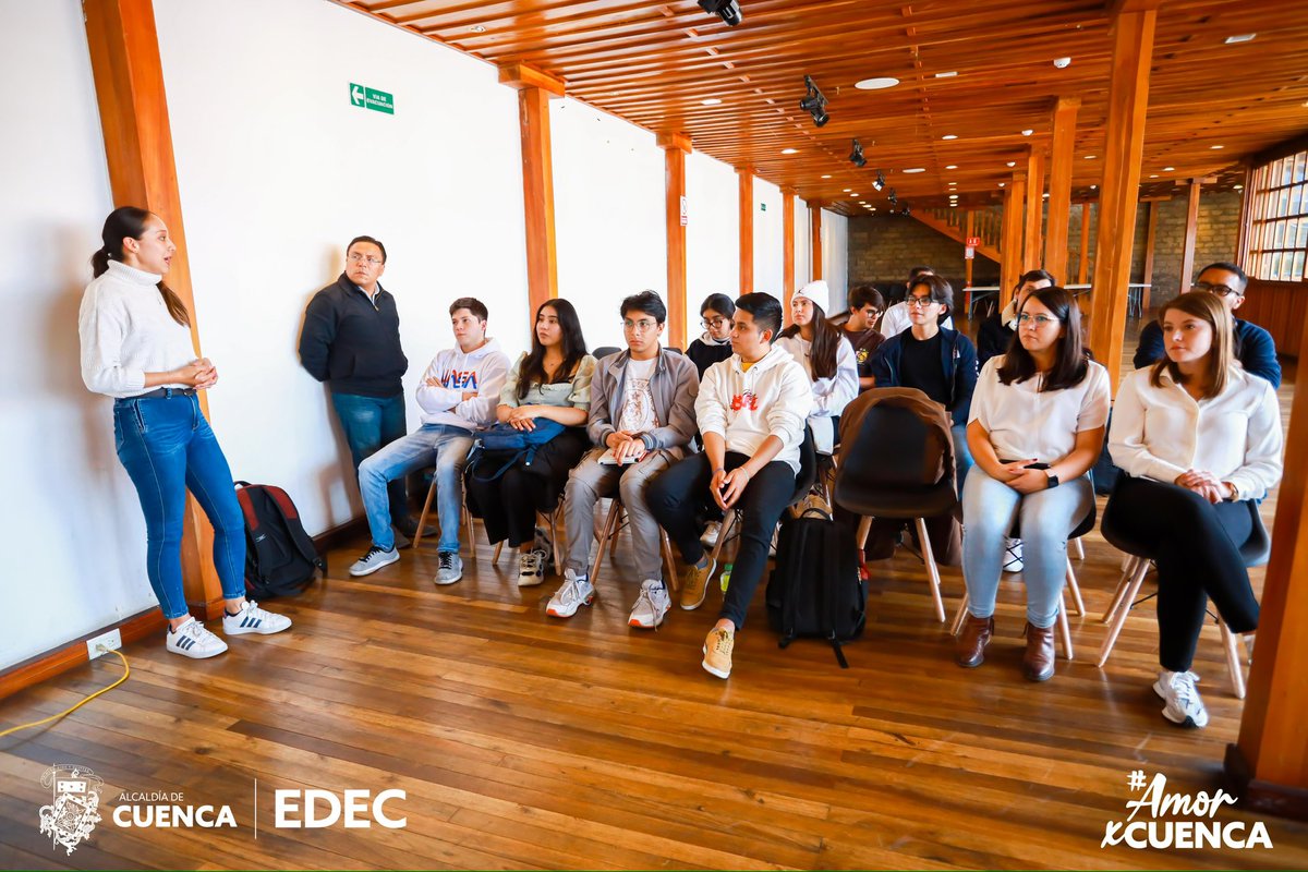 ❗️Cumplimos con la propuesta 62 ❗️
La EDEC es la empresa de los Jóvenes✅

Del Proyecto de Safe and Sound Cities
conjuntamente con Relaciones Internacionales. 
Escuchamos los proyectos de los jóvenes ganadores del Hackaton

<a href="/s2cities/">Safe and Sound Cities</a> <a href="/CuencaGlobal/">Cuenca Internacional</a> <a href="/czamoramatute/">Cristian Zamora M</a>