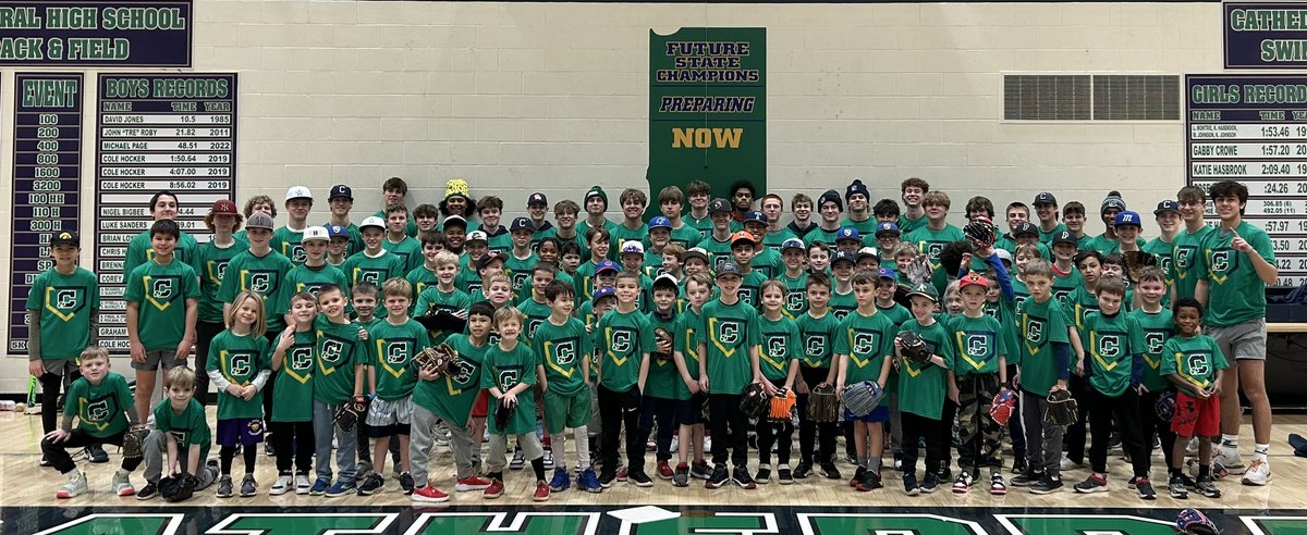 A great couple afternoons of camp! Great job by our high school guys and all of the campers! As always, really appreciate the help from our high school guys and coaches the last couple of days! ☘️⚾️