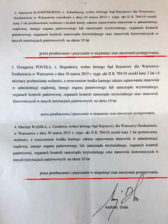 Dumberdole's tweet photo. @Kamaz1973 @_LOAC_lawyer @szymon_holownia Chłopie przeczytaj sobie ten „akt łaski” najpierw https://t.co/1rmyA16uCe