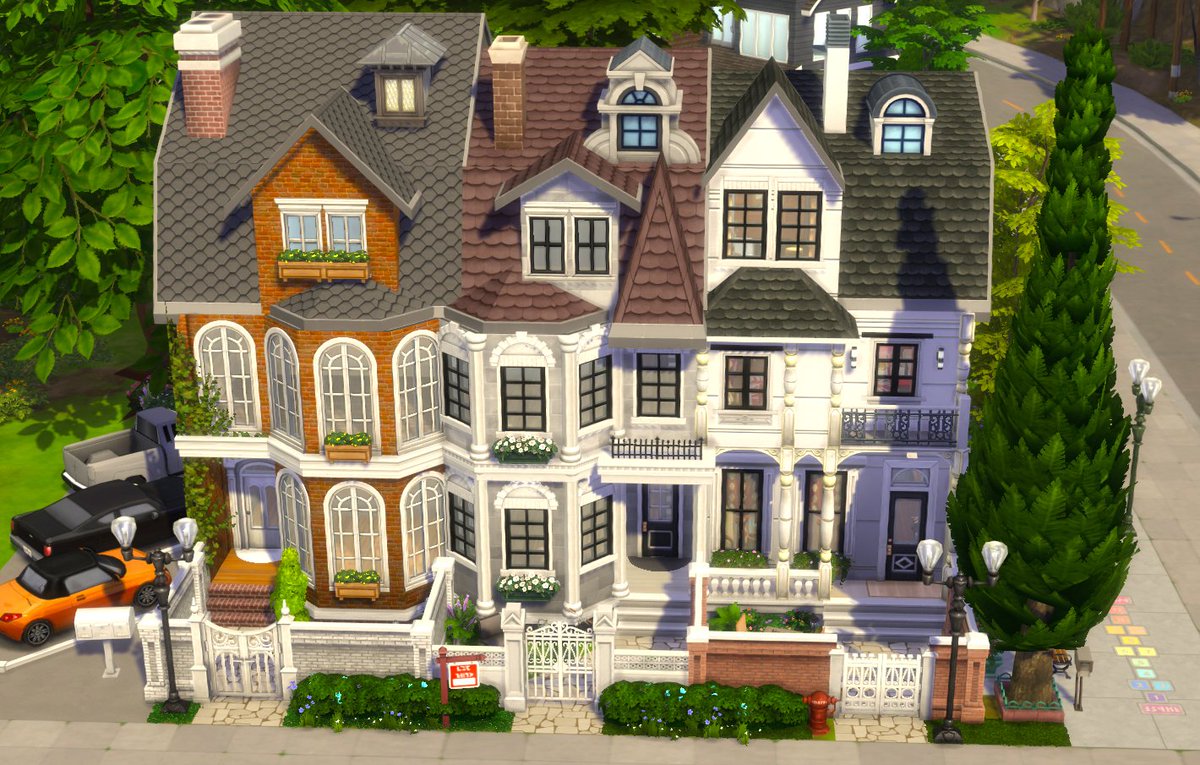 3 London Style Townhouses 

ea.com/games/the-sims…

#Sims4 #TheSims4 #TheSims #ShowUsYourBuilds #ShowUsYourBuild #sims4forrent #forrent