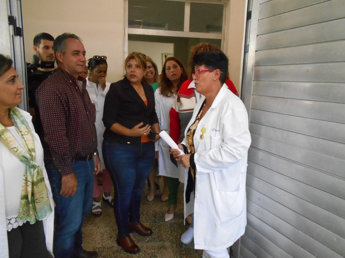 Es importante lograr generalizar manteniendo el confort y la sensibilidad de los profesionales de la salud como lo realizan hoy los trabajadores del Policlínico Noelio Capote de Jaruco expresó nuestra miembro del CCPCC y 1ra Sec. del CPPCC en #Mayabeque Yuniasky Crespo Baquero.