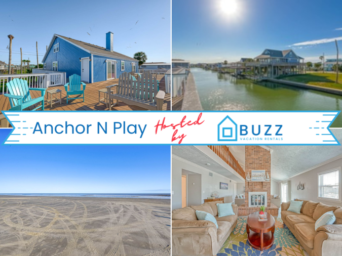 Buzz_Rentals's tweet photo. Discover waterfront bliss at Anchor 'N Play! 🌊 Ideal for fishing 🎣, kayaking, and coastal living. Just 0.7 miles to Sea Isle Beach, with restaurants and marina nearby. Perfect for large groups, close to Galveston's attractions. Hassle-free travel with major airports nearby. https://t.co/KodChKksGb
