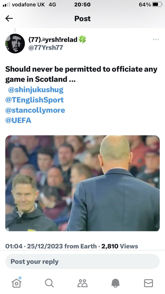 joe_canoe's tweet photo. @KerryFail Don’t even know if he’s ever been the ref in any Tim game. https://t.co/sQWgaslThE