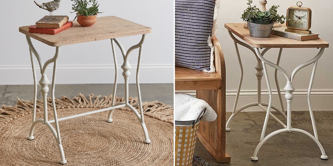 RelaxedCottageL's tweet photo. Back In Stock: Emmeline Side Table: https://t.co/MkygwIdJPP #furniture #cottagestyle #vintagestyle https://t.co/WX1QnrhcbU