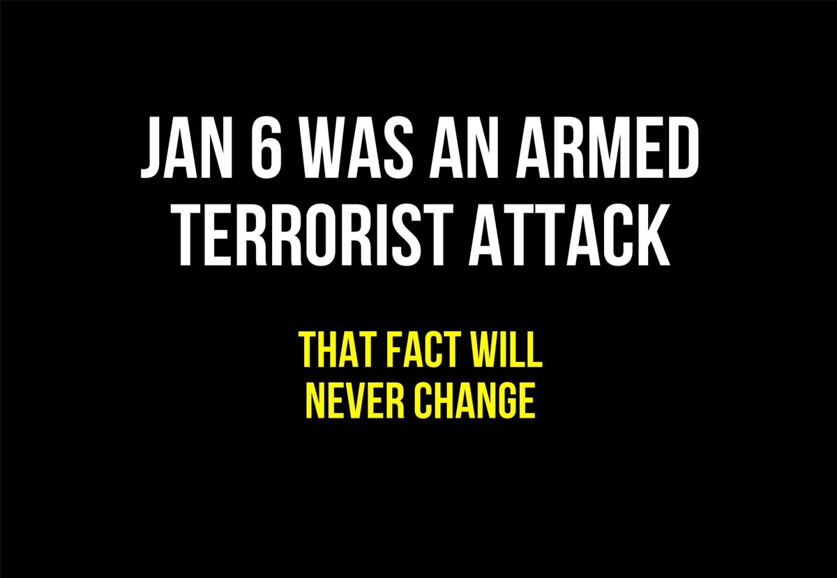 funder's tweet image. Jan 6 was a terrorist attack. Who else agrees?

Proof: dworkinsubstack.com/p/jan-6-was-an…