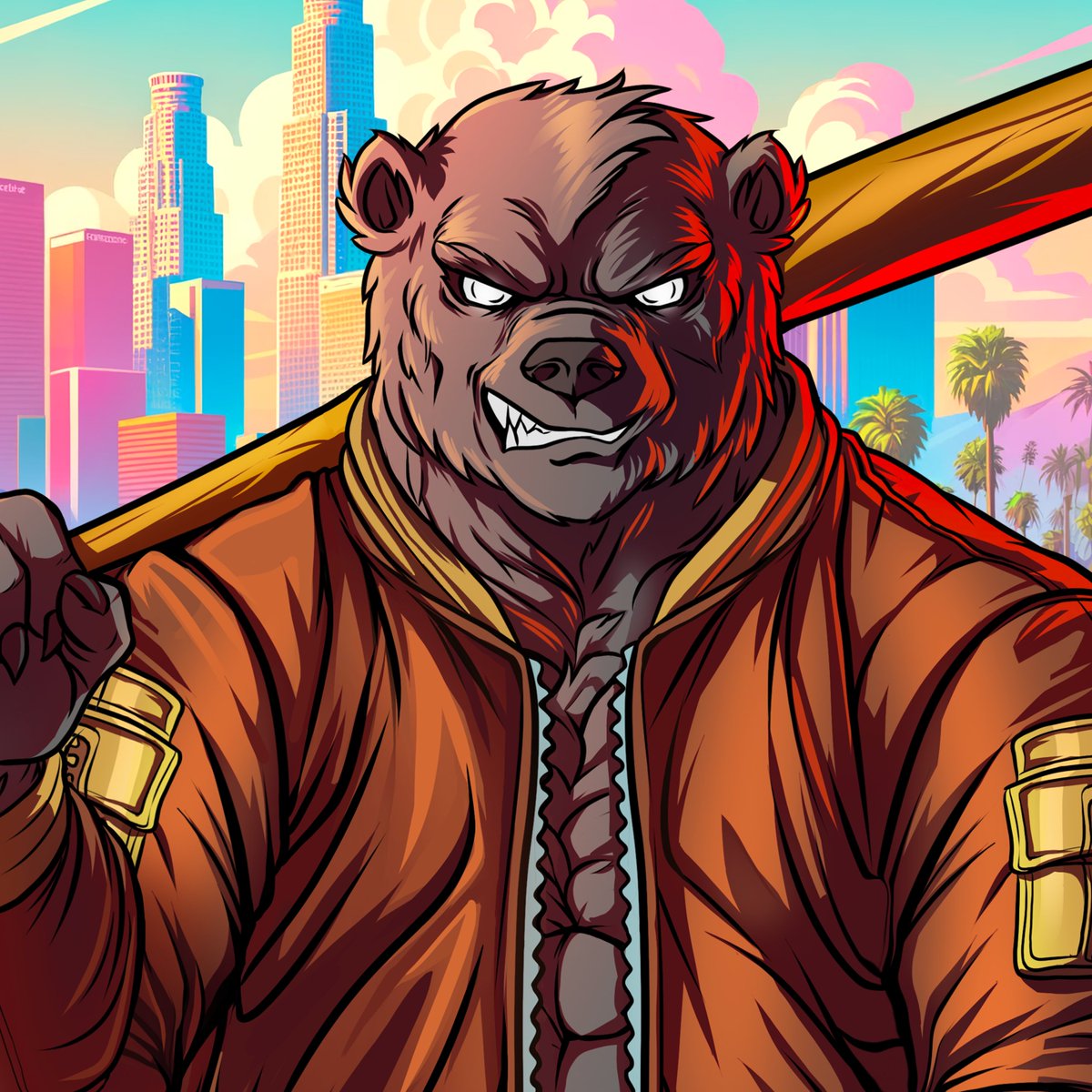 Happy New Years Bears🐻
4th One of One Reveal - "Franklin Clinton"
You'll more than ready for GTA6

Will be raffled to Lost Tribes Holders🔥