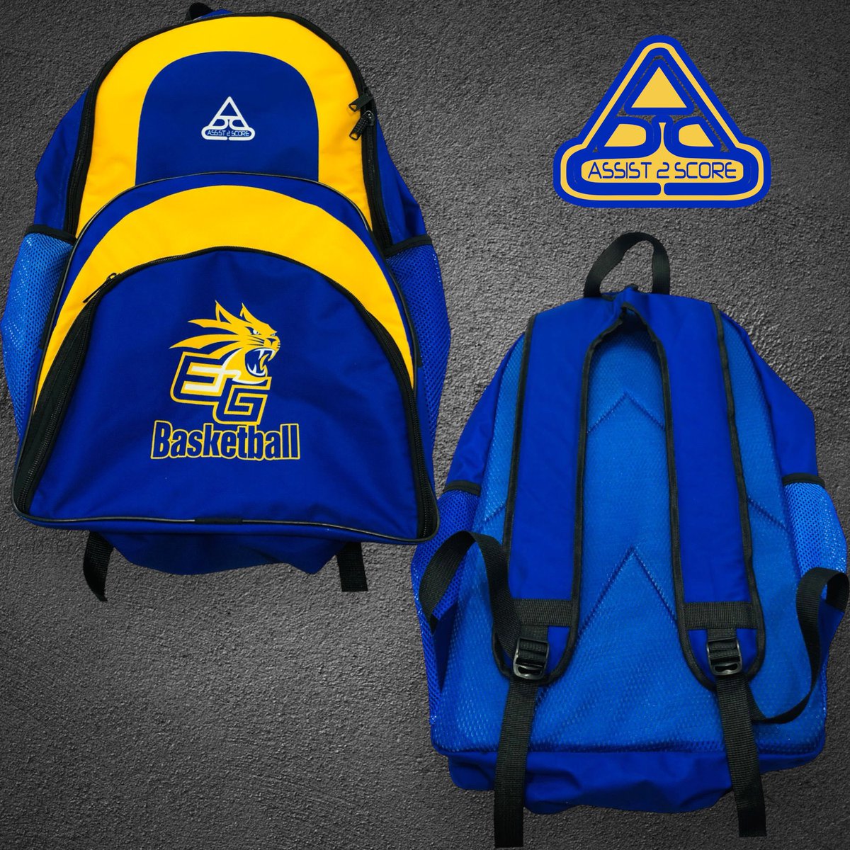 Assist2Score's tweet photo. TEAM SPOTLIGHT: Eastern Guilford Middle School Backpack… Brought To Life by the best in the business... Contact 1-800-684-1939 Or Visit https://t.co/pWuascxqOV 
instagram:@assist2score to order yours today! https://t.co/4tvyxlKjvv
