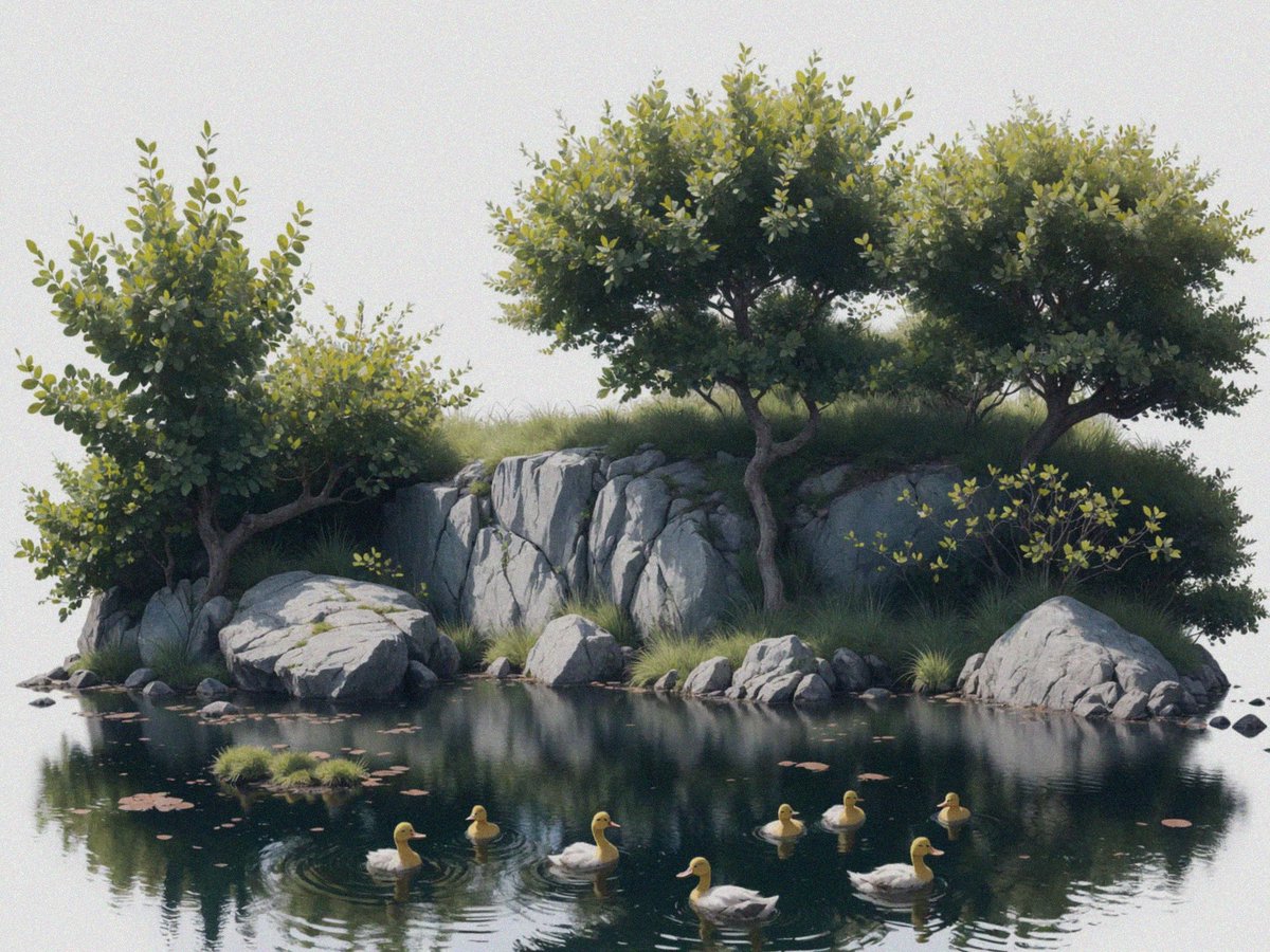 Peaceful Nature.
(And ducks)
