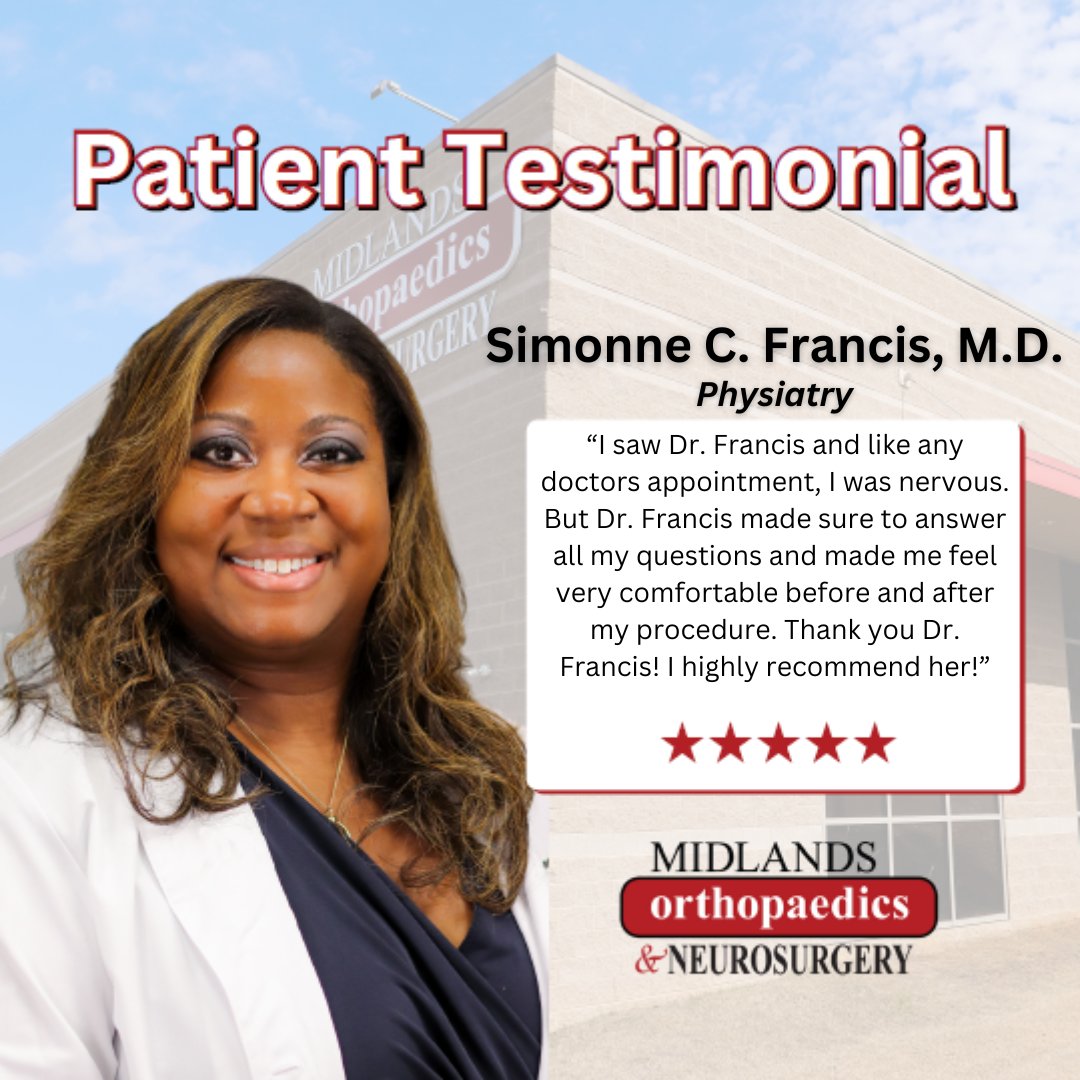 MidOrthoNeuro's tweet photo. Dr. Francis will put all your worries to rest! https://t.co/EVLbdS0MIj