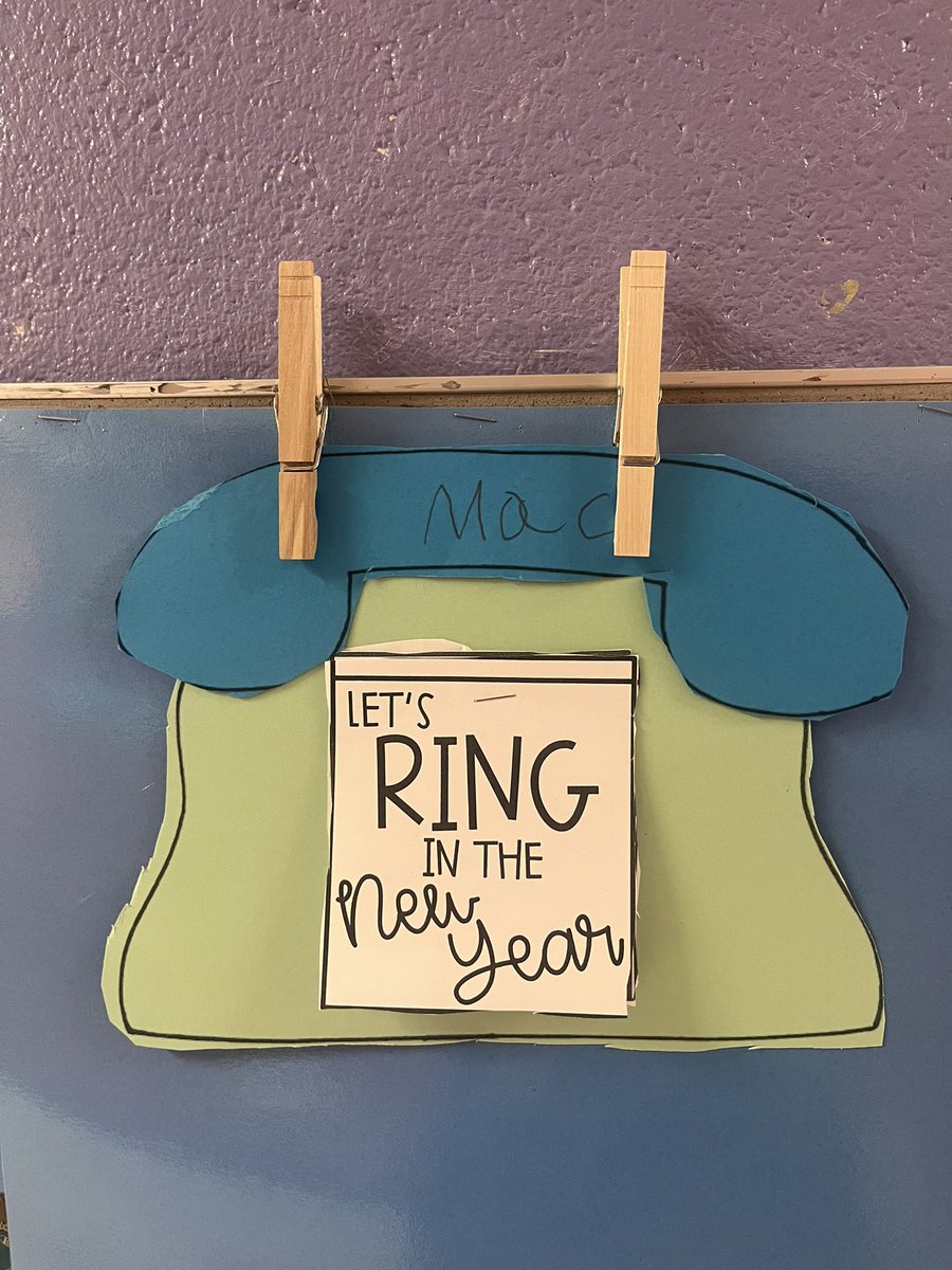 BrittanyEmbler's tweet photo. Let’s Ring In The New Year! We read, “Squirrel’s New Year’s Resolution” and created our own resolutions! 🎉 https://t.co/xlA2c8rWiL