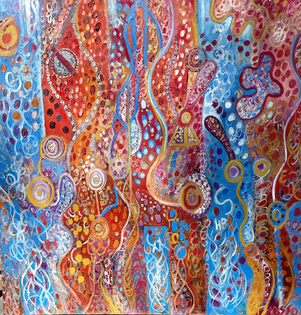 jassogf's tweet photo. Desde mi Universo XVII
120 x 120 
Óleo sobre lienzo 
Disponible https://t.co/P4X6U4QEql