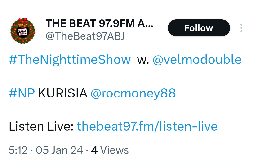 Kurisia on Beat FM #FeelGoodVibes 
#Goodcontent