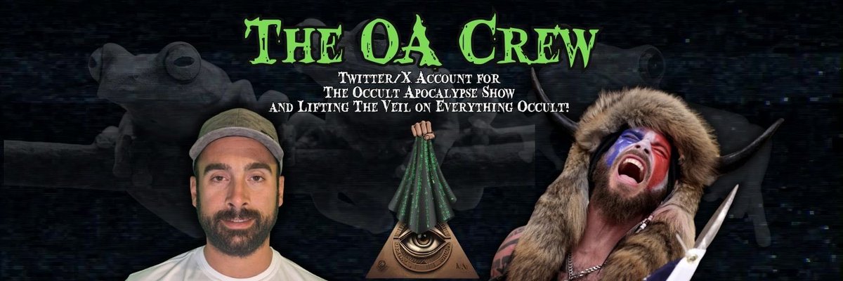 mommaleo's tweet photo. @AmericaShaman FOLLOW๐@theOAcrew
#OccultApocalypse https://t.co/rX69DiKgG1