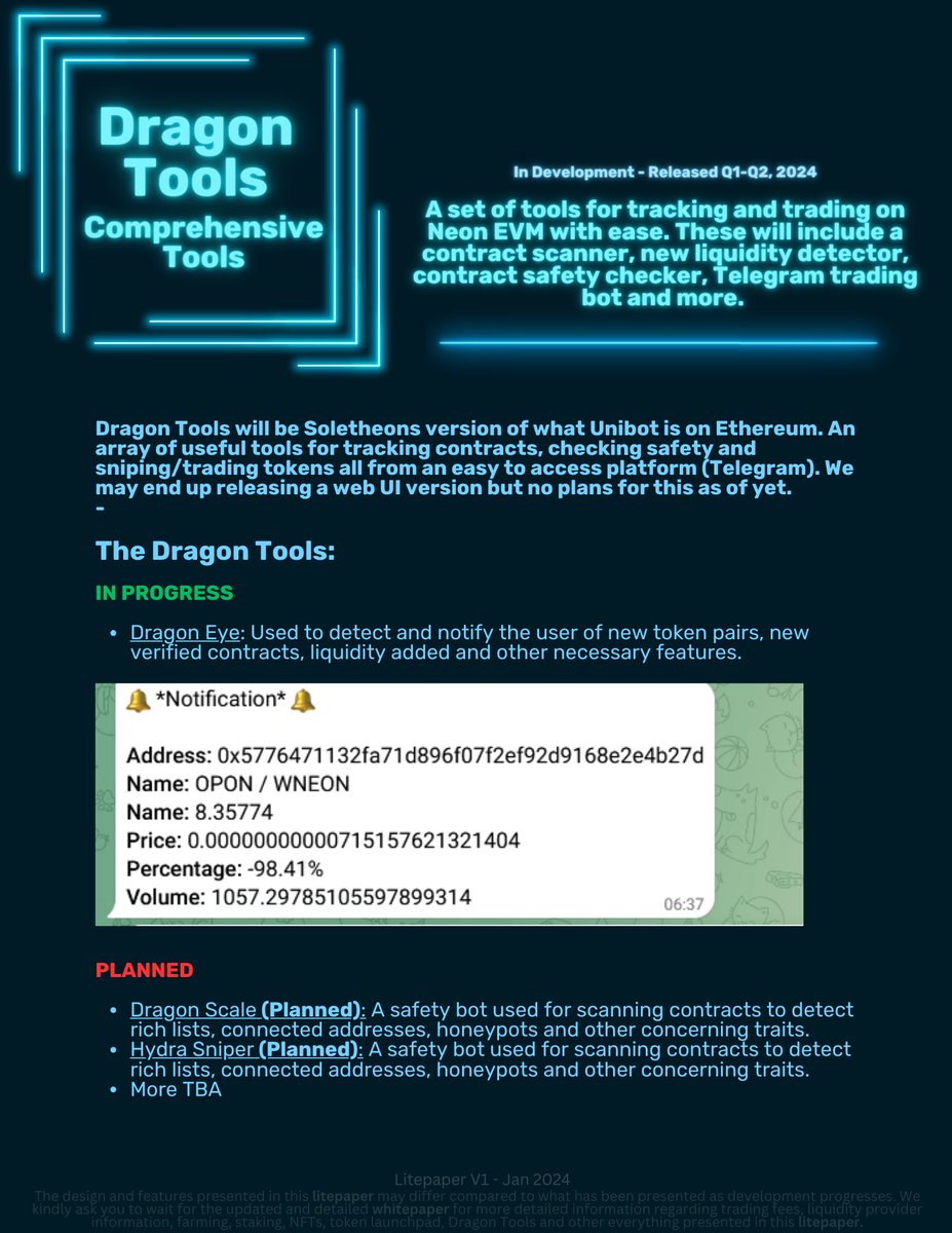soletheon's tweet photo. We kept this one as concise as possible and answer all of the questions that we have been getting roadmap wise, development wise, etc. 

You may come to our TG and ask if you have any additional question about $solen , me, dev or our mods can help

https://t.co/gdBtj4BkM3

Pg 5-8 https://t.co/aIkU2qvhEH