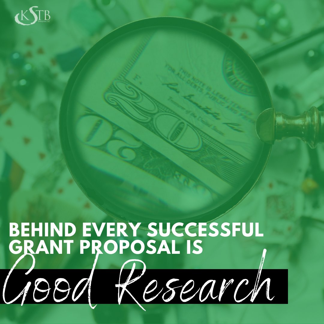 📝 Let our expert team at KSTB help you in your journey towards funding sustainability and making an impact that matters! 💪 #grantwriting #grantresearch #customizedapproach  #kstb #grantproposal #funding #grantmoney