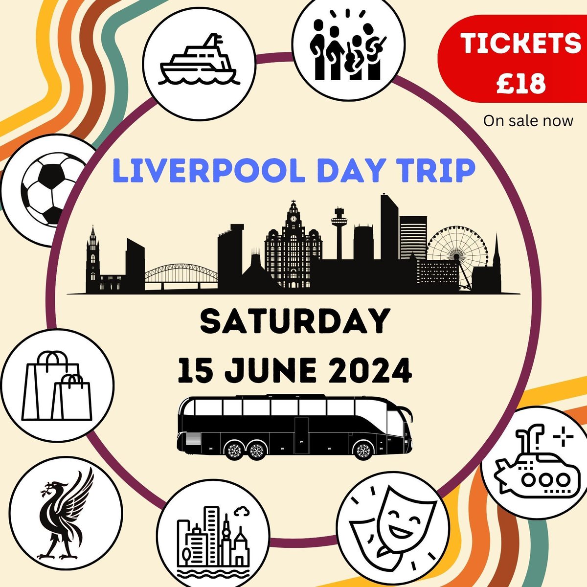 buff.ly/4aaW089 

LIVERPOOL CITY DAY TRIP SATURDAY 15 JUNE 2024 - Only £18pp
Departing from: LSA High School, School Bus Bay, Albany Road, Lytham St Annes at 9.00am. 
Returning to school same day at 9.00pm. Avoid the stress on train strikes and driving / parking.