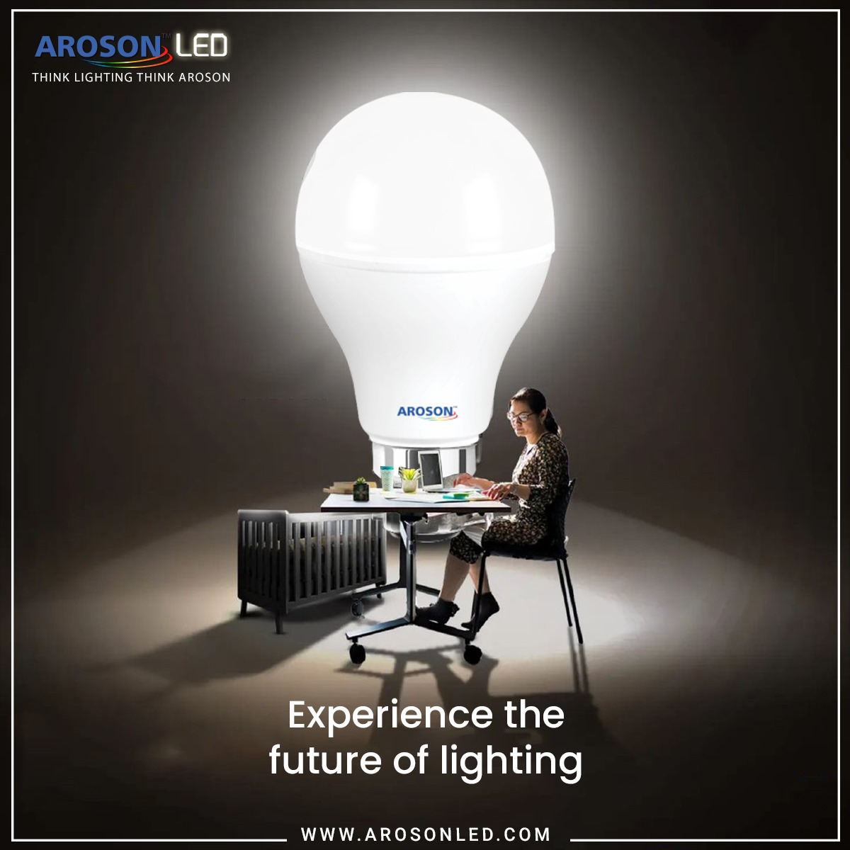arosonglobal's tweet photo. Transform your work-from-home experience with the new normal. Embrace productivity in the glow of mood-friendly, superior-quality LED lights, creating the perfect ambiance while your little one peacefully sleeps. 

Switch to Aroson today. 

#arosonled #arosonglobal #ledlighting https://t.co/wWUYGoM5pZ