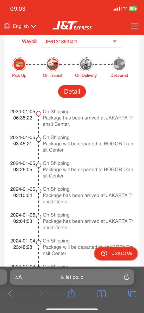 asriwputri's tweet photo. @jntexpressid minnn ini kenapa bolak balik paketnya? 🫠🫠 https://t.co/bUlxIblx5J
