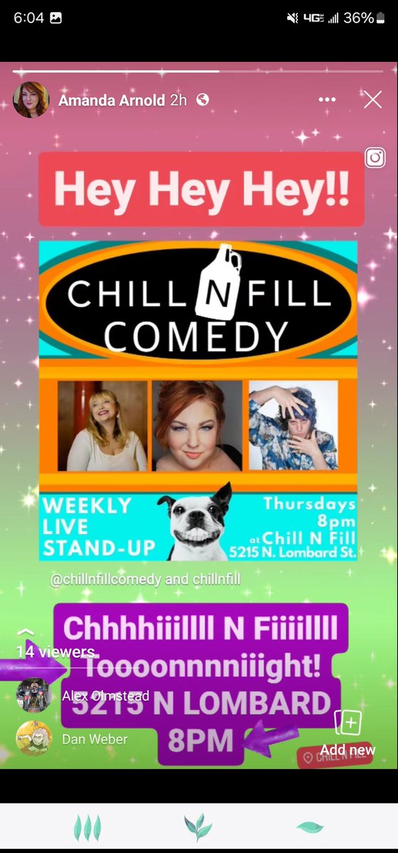 North Portland Folks! Tonight <a href="/8pm/">8pm</a>.