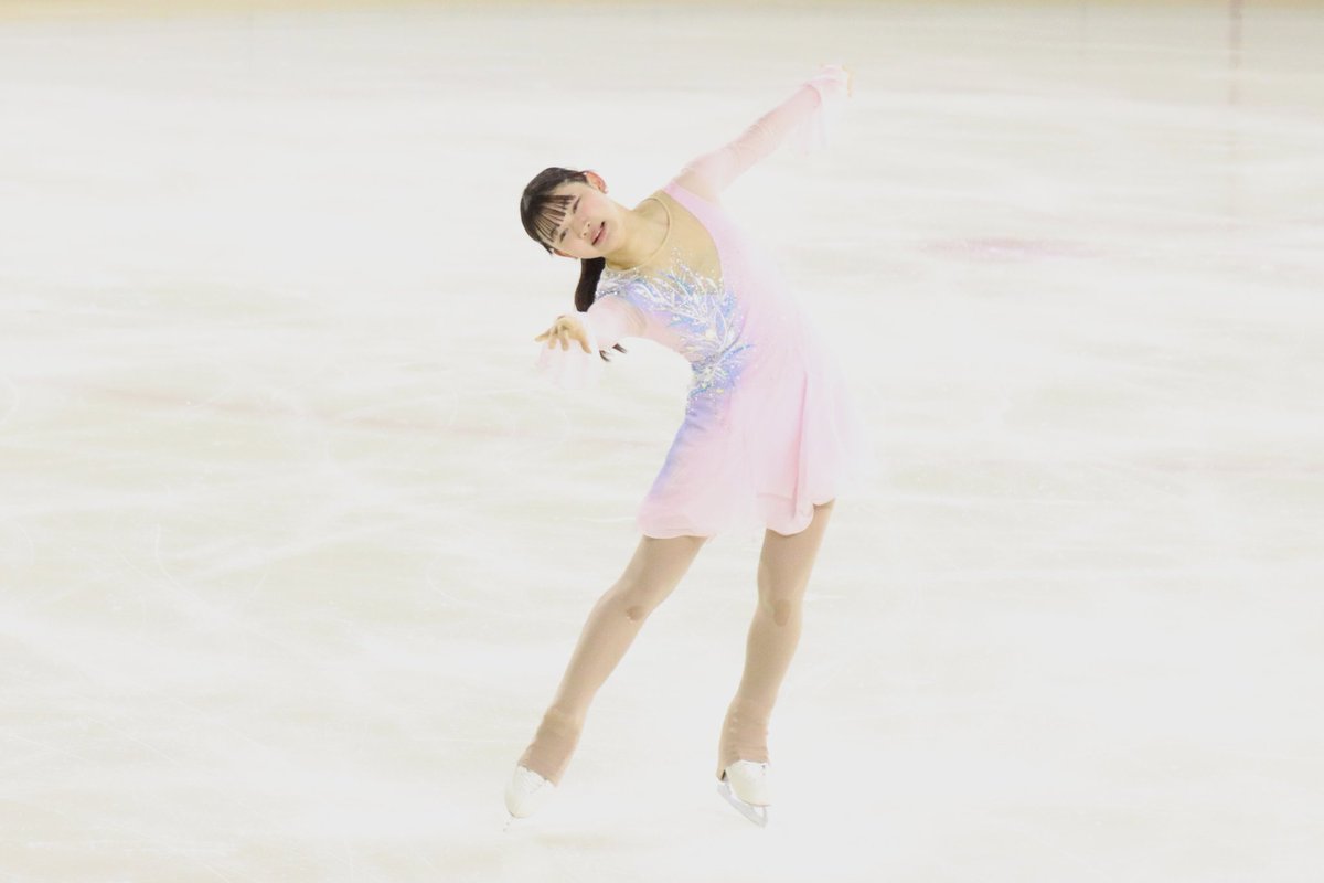 kanspo's tweet image. 【アイススケート】第96回日本学生氷上競技選手権大会フィギュア競技１日目／於・ALSOKぐんまアイスアリーナ

［女子４級］
第２Ｇ　稲葉　38.78

ジャンプを全て着氷させる。音楽に合わせた雄大なコレオシークエンスを披露した。